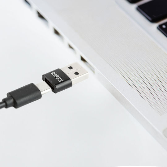 Usb Typ C Zu Usb A Adapter 2.4a 5v Lade Datenübertragung Kompatibel Mit Usb C Geräten