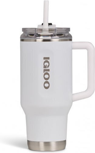 Igloo Handled Tumbler Θερμός 946ml Lilac με Καλαμάκι και Λαβή
