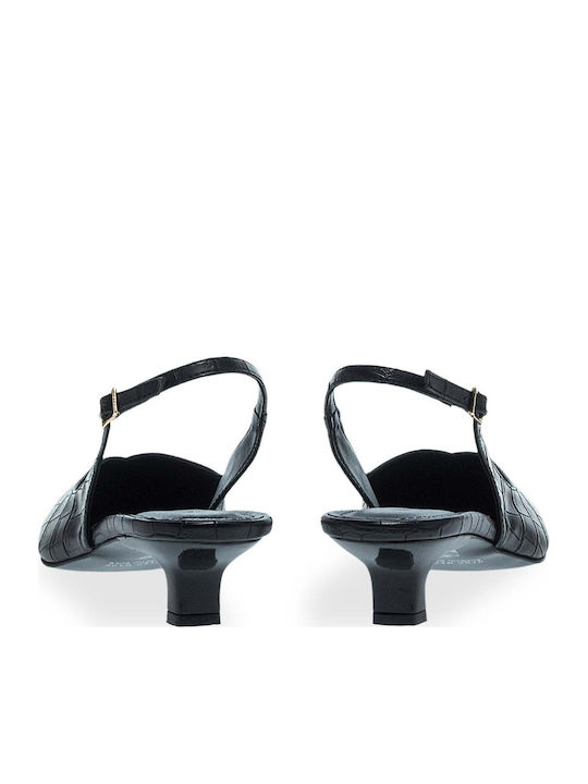 Spitze Zehe Pumps Schwarz