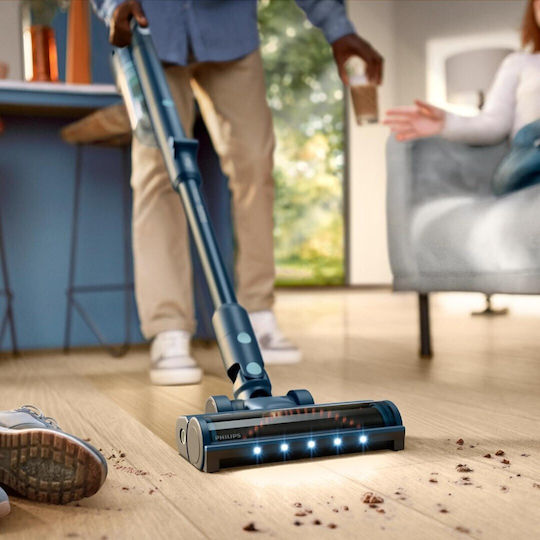 Philips XC5242/10 Rechargeable 2 in 1 Stick & Handheld Vacuum 25.2V Sage