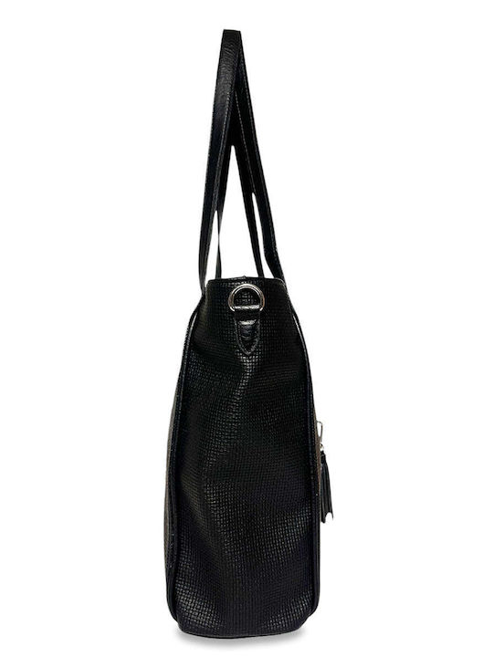 Women's Shoulder Bag Shopper Nomade Black