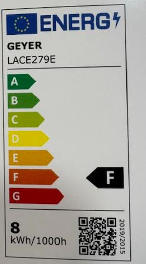 Geyer A60 LED крушки за гнездо E27 и форма A60 Естествено бяло 470лм 1бр LACE279S