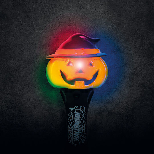 Halloween Led Pumpkin Lamp Portable Rgb Light Decoration Batteries Flashing Light Effect