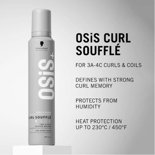 Schwarzkopf Haarstyling-Creme Osis+ Für Locken Mit Leichter Haltbarkeit 200ml
