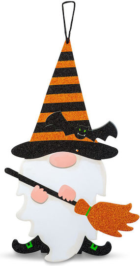 Decorațiune de Elf Suspendat pentru Halloween Spumă 44x26 Cm Portocalie Aprinsă Neagră