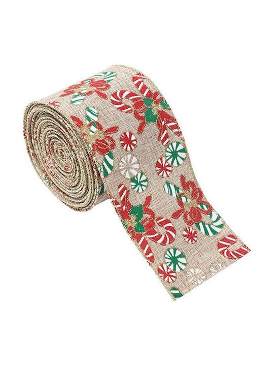 Alista Home Panglică Textilă Roșie De Crăciun 200x6.3cm