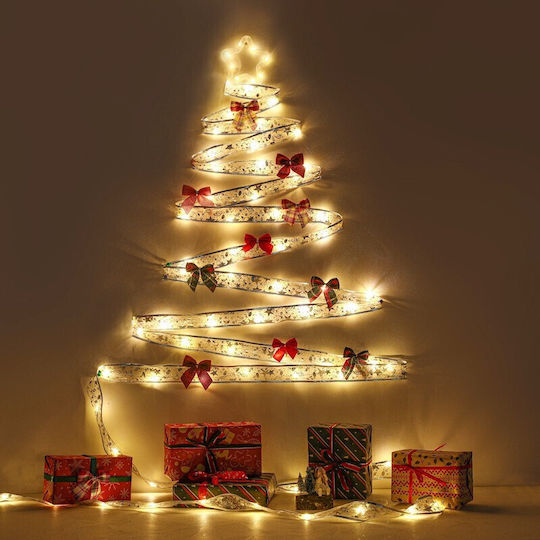 Alista Home Panglică Iluminată De Crăciun Auriu
