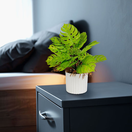 Plantă Decorativă Artificială Monstera 22 Cm În Ghiveci Design Realist Decor Acasă Birou Plantă Decorativă Artificială Monstera 22 Cm În Ghiveci Design Realist Decor Acasă Birou