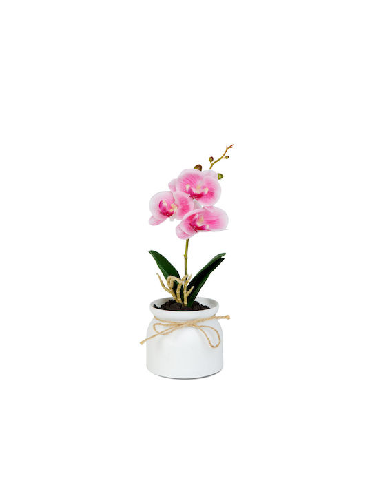 Orhidee Artificială Decorativă În Ghiveci Aspect Natural 32,5 Cm