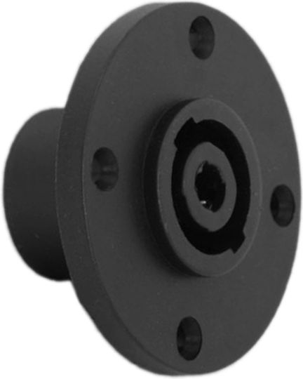 Speakon 4-pole Socket Speakers Panel-mount Audio Connector