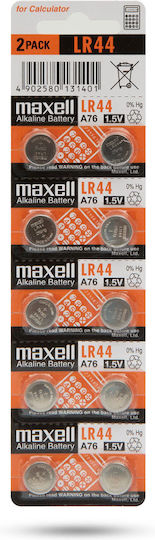 Lr44 1.5v Alkaline Batteries Set 10 Pcs Button Battery Toys Watches Electronics