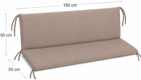 Pucioasa Perna Swing Cushion De Grădină Cappuccino Pucioasa Perna Swing Cushion De Grădină Cappuccino
