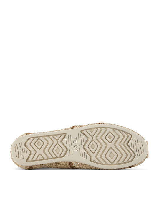 Alpargata Classic Knitted Women's Espadrilles in Beige Colour