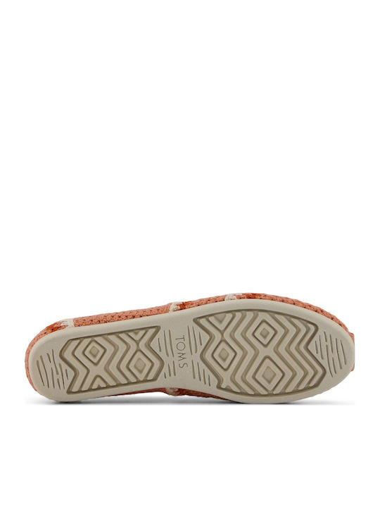 Alpargata Classic Engineered Crochet Espadrile Dama Tricotate Roz