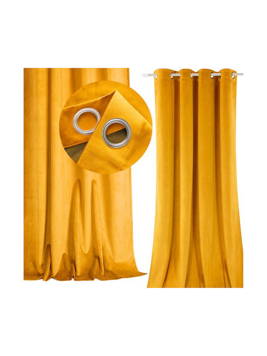 More&Deco Κουρτίνα Συσκότισης με Τρουκς More&deco 140x250εκ.