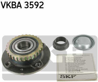 Skf Vkba 3592 Wheel Bearing Set
