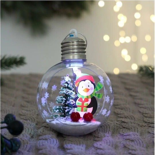 Коледна Украса Елха Flippy Led Пингвин Модел 10 X 5 X 3 См Многоцветна