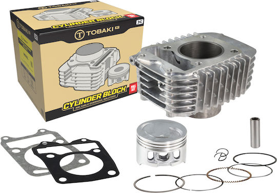 Tobaki Semidome Motorcycle Cylinder Piston Kit 57mm for Honda Supra 125 X