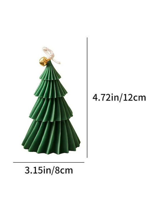 Alista Home Lumânare De Crăciun Verde 11x8cm