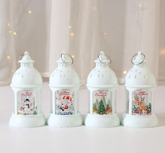Alista Home Christmas Plastic White Battery Candle 13.5x6.8cm