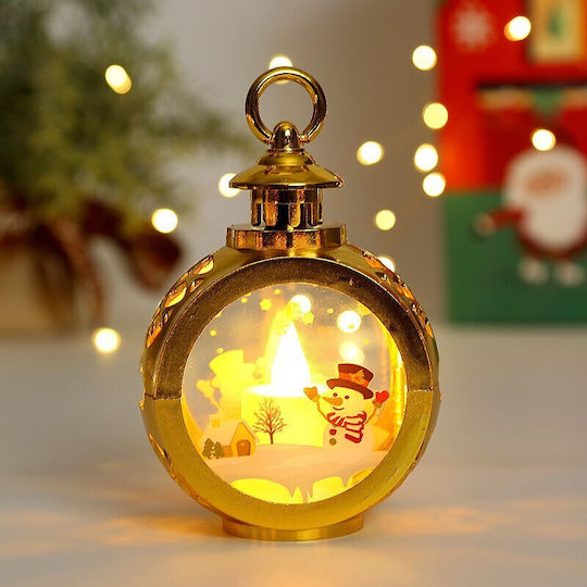 Alista Home Christmas Glass Lantern White 13.5x9cm