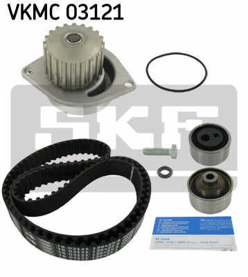 Skf Vkmc 03121 Water Pump Timing Belt Set