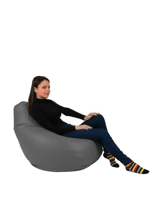 Beanbag Gri 70x60x65 cm