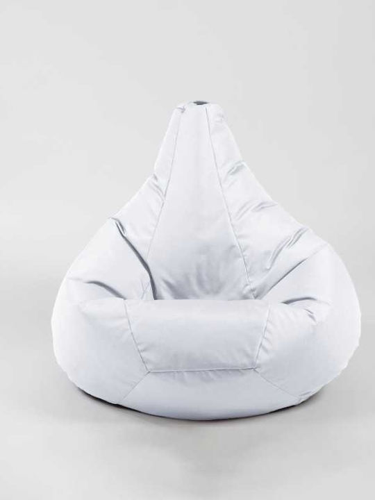 Beanbag Alb 70x60x65 cm