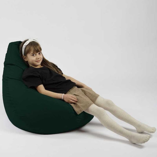Beanbag Verde 70x60x65 cm