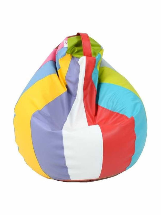 Beanbag Multicolor 70x60x65 cm
