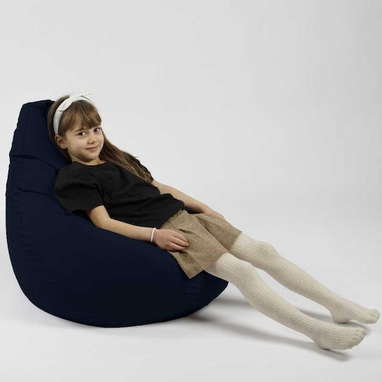 Beanbag Albastru 70x60x65 cm