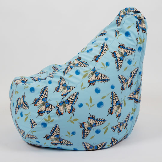 Beanbag Multicolor 70x60x65 cm
