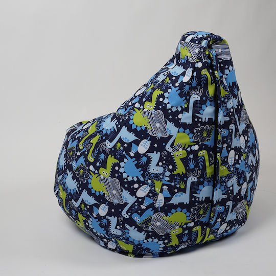Beanbag Multicolor 70x60x65 cm
