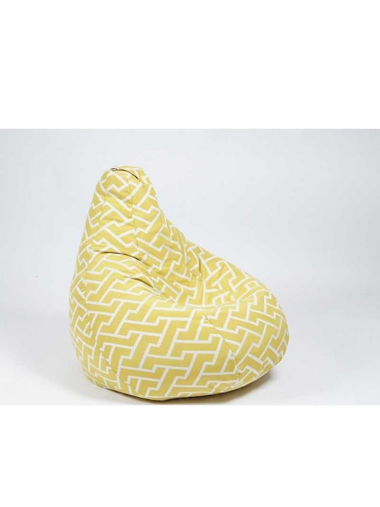 Beanbag Multicolor 70x60x65 cm