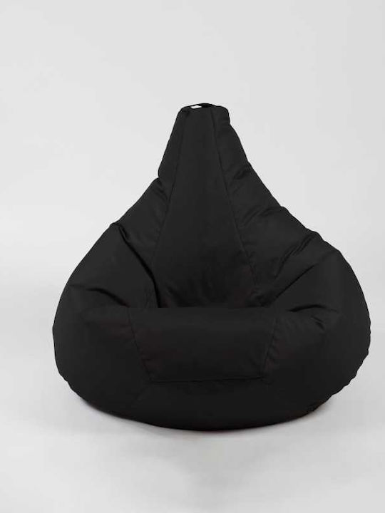 Beanbag Negru 70x60x65 cm