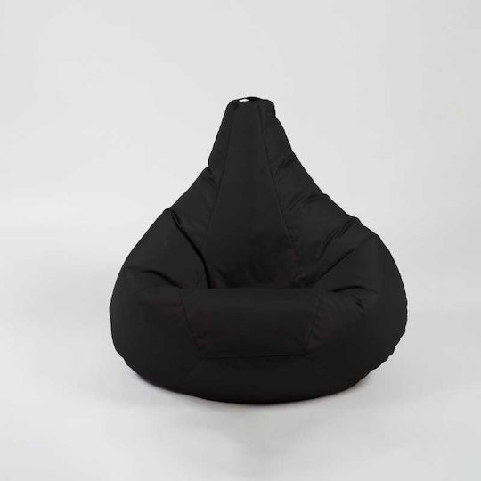 Beanbag Negru 70x60x65 cm