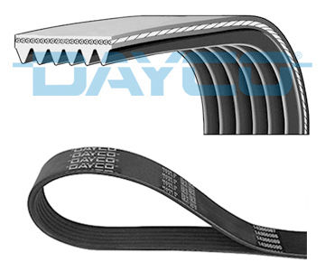 Dayco Ribbed Transmission Belt 6pk848eepm