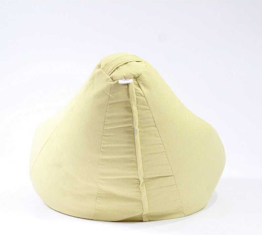 Beanbag Galben 70x60x65 cm