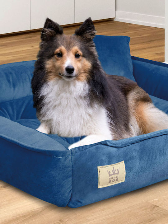 AIO Factory Hundebett Sofa Blau 75x65cm