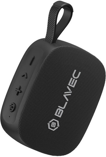 Blavec Ηχείο Bluetooth 6W με Διάρκεια Μπαταρίας έως 25 ώρες Μαύρο WS06-B