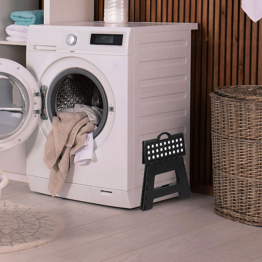 Relaxdays Σκαμνάκι Παραλίας Λευκό 22x28x35εκ.