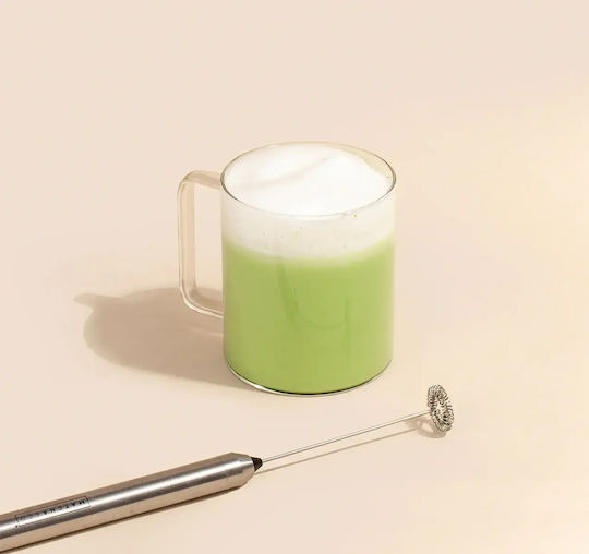 Elektrischer Matcha-Rührer – Elektrischer Schneebesen Perfumer Milchaufschäumer Hand-Batterie