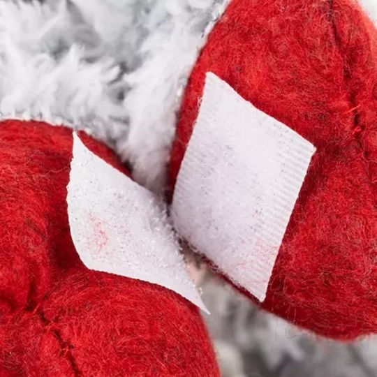 Decorative Red Fabric Christmas Santa 42x27x7cm