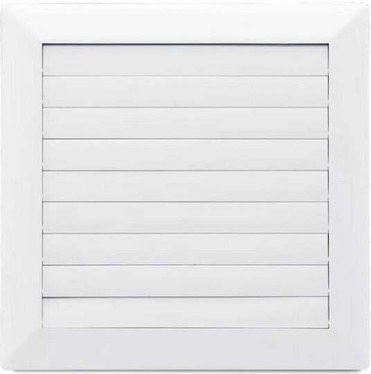 AirRoxy Lüftungsgitter 14x140cm Quadratisch