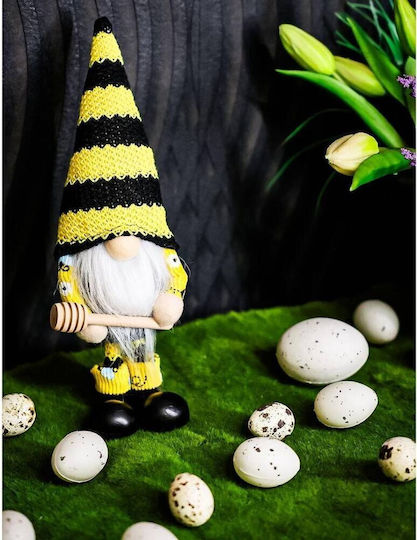 Saska Garden Christmas Plastic Figure Black Dwarf Height 25cm