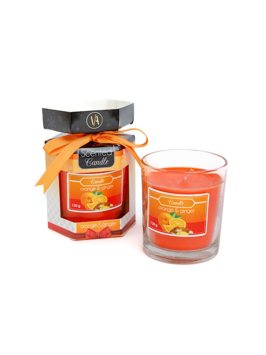 Alista Home Lumânare Aromatică în Borcan cu Miros de Portocală 120gr