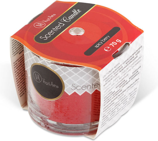 Alista Home Αρωματικό Κερί σε Βάζο Μωβ 70gr