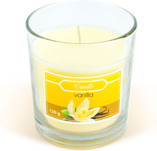 Alista Home Aromatisches Kerze in Gefäß mit Vanille Parfüm 120gr