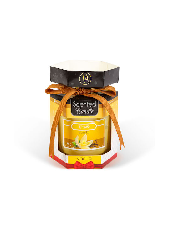 Alista Home Lumânare Aromatică Borcan Cu Miros De Vanilie 120gr