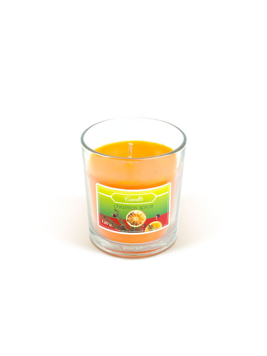 Alista Home Lumânare Aromatică Borcan Portocalie 120gr